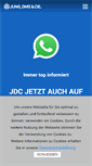 Mobile Screenshot of jungdms.de